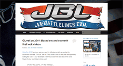 Desktop Screenshot of joebattlelines.com